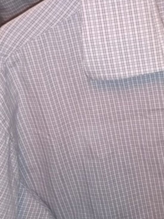 Michael Kors Other - michael kors striped 100% cotton long sleeve gray/white 17.5 shirt